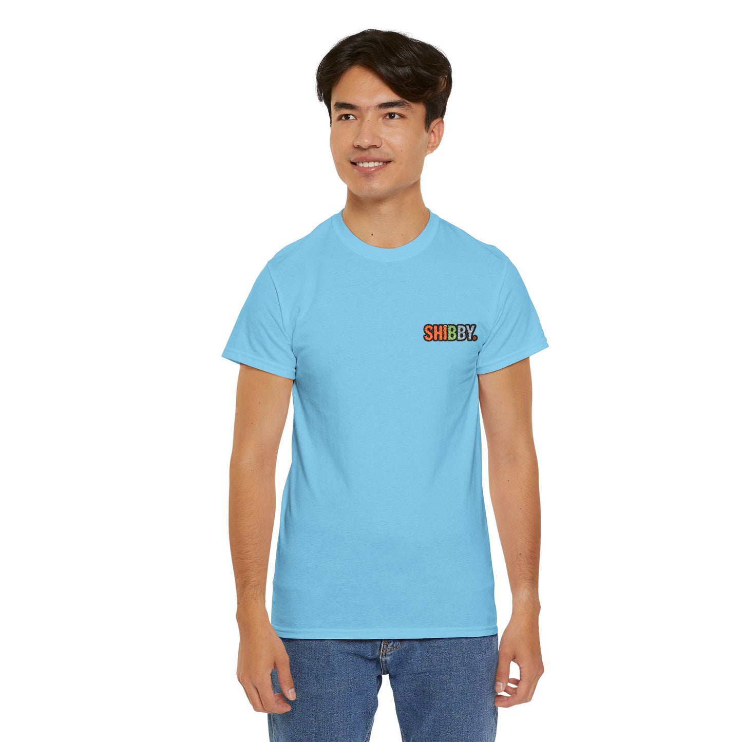 T-Shirt — 'Shelby' Colorful Retro Logo Tee