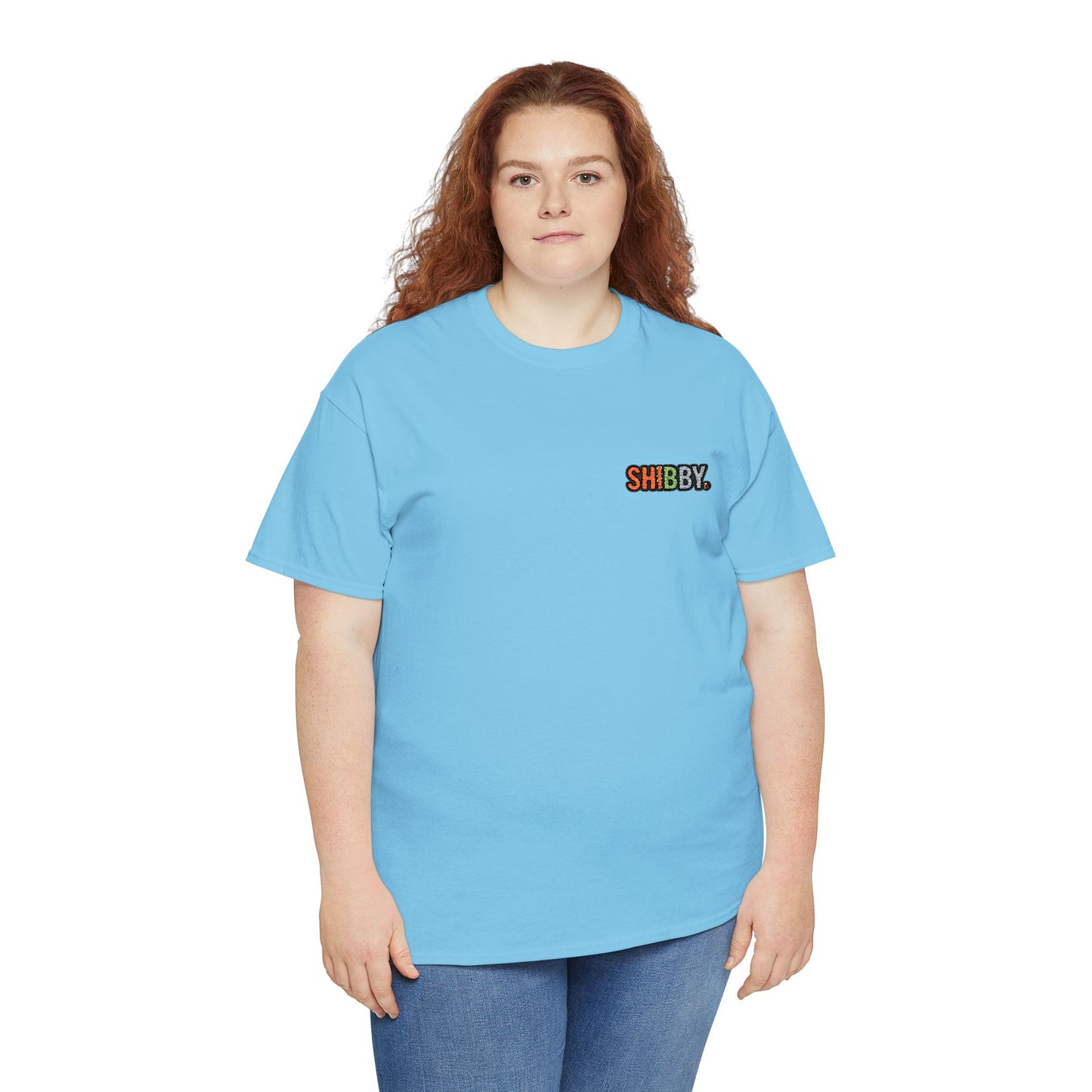 T-Shirt — 'Shelby' Colorful Retro Logo Tee