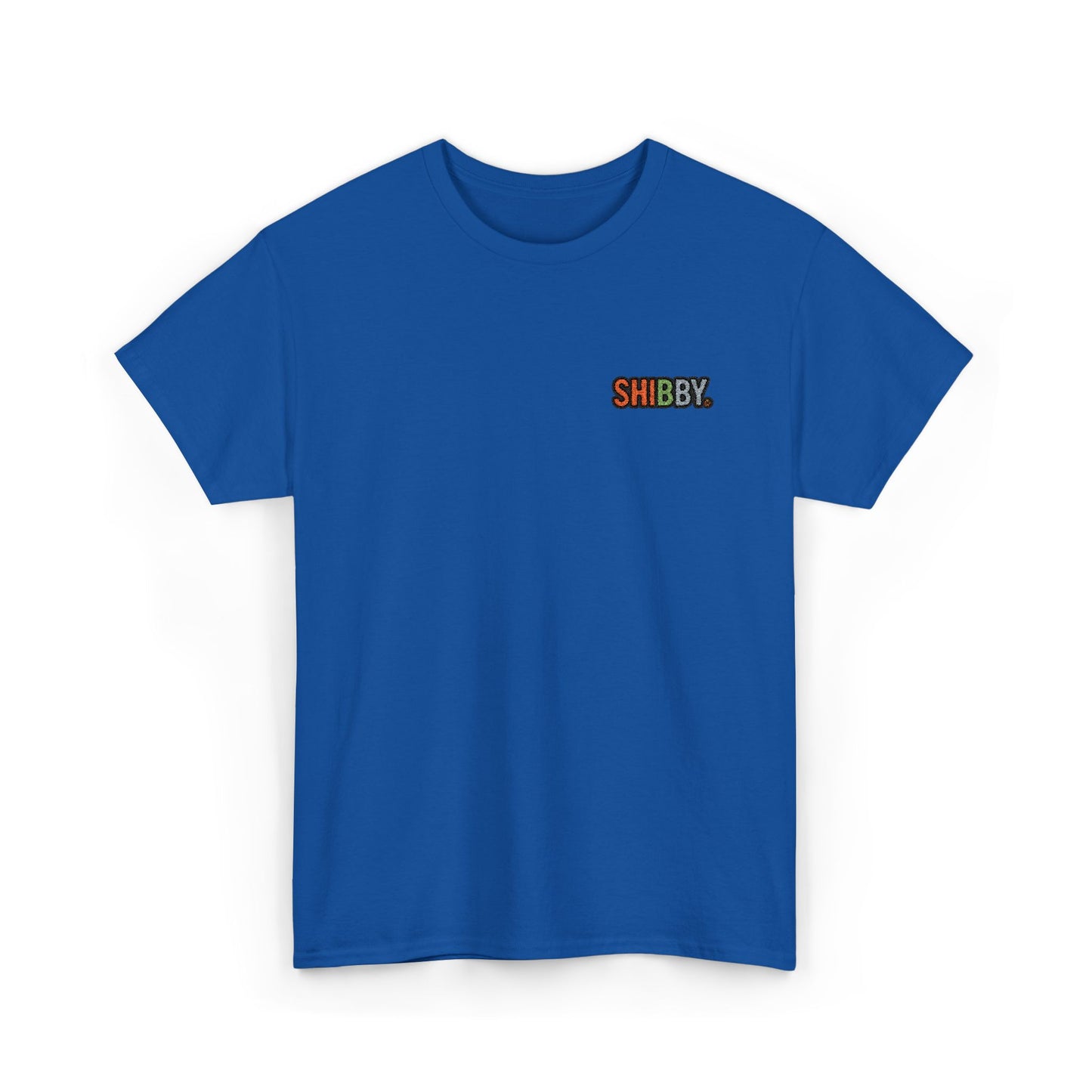 T-Shirt — 'Shelby' Colorful Retro Logo Tee